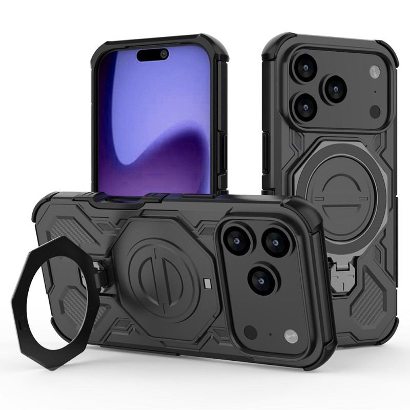 Coque iPhone 17 Pro Ultra Résistante avec Anneau-Support