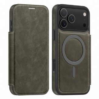 Flip Cover iPhone 17 Pro compatible MagSafe Porte-Cartes RFID