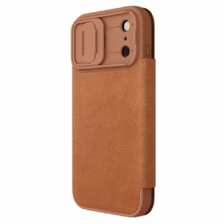 Flip Cover iPhone 17 Pro Qin Pro Series NILLKIN