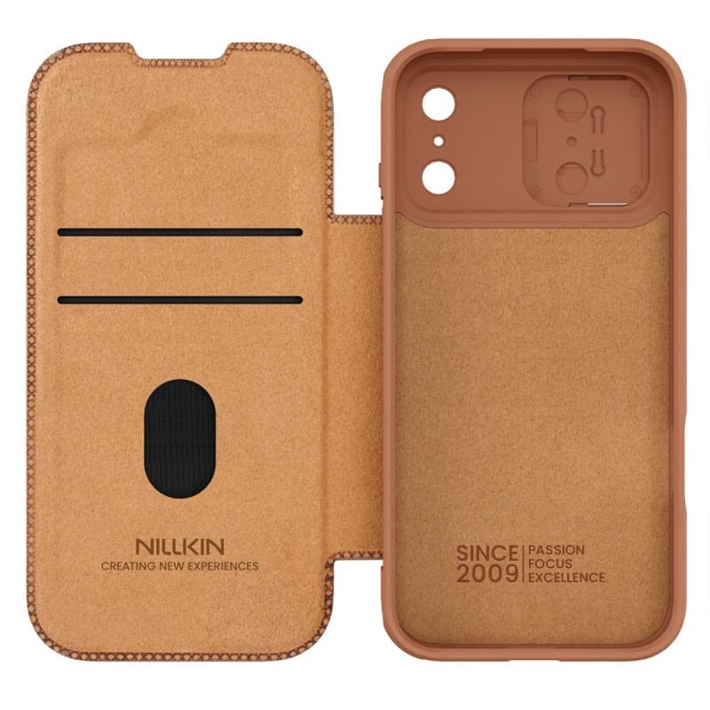 Flip Cover iPhone 17 Pro Qin Pro Series NILLKIN