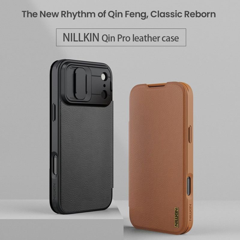 Flip Cover iPhone 17 Pro Qin Pro Series NILLKIN