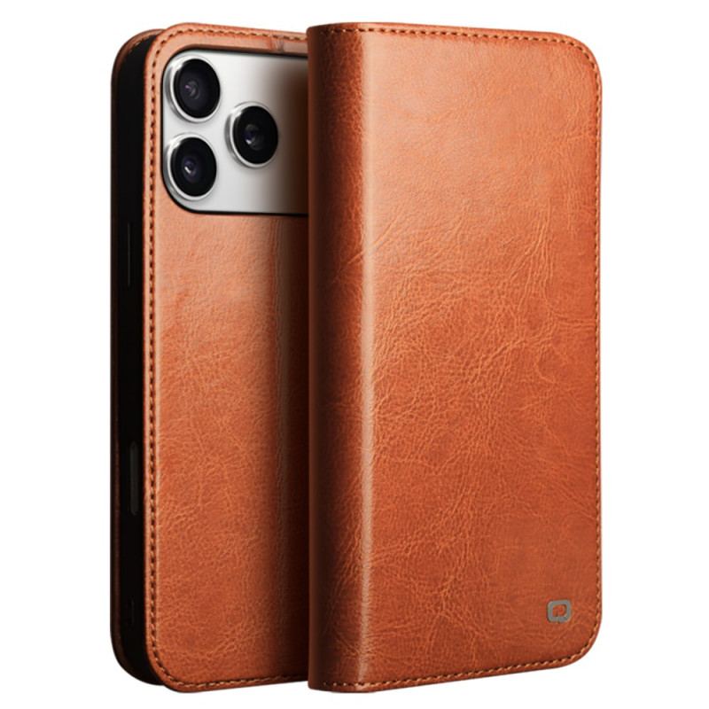 Flip Cover iPhone 17 Pro Vintage QIALINO