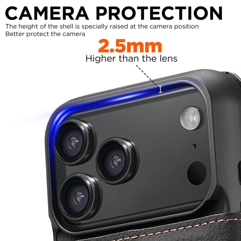 Housse iPhone 17 Pro Compatible MagSafe Coque Détachable