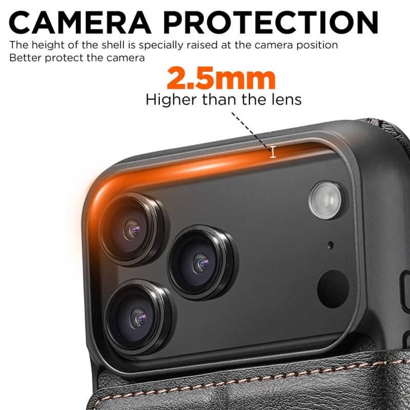 Housse iPhone 17 Pro MagSafe Coque Détachable Bicolore