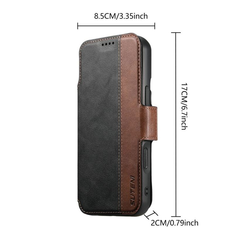 Housse iPhone 17 Pro MagSafe Coque Détachable Bicolore