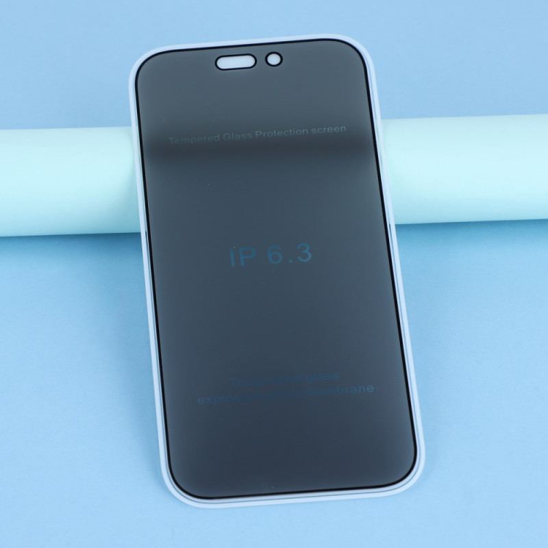Protection en Verre Trempé Anti-Espion pour Écran iPhone 17 Pro