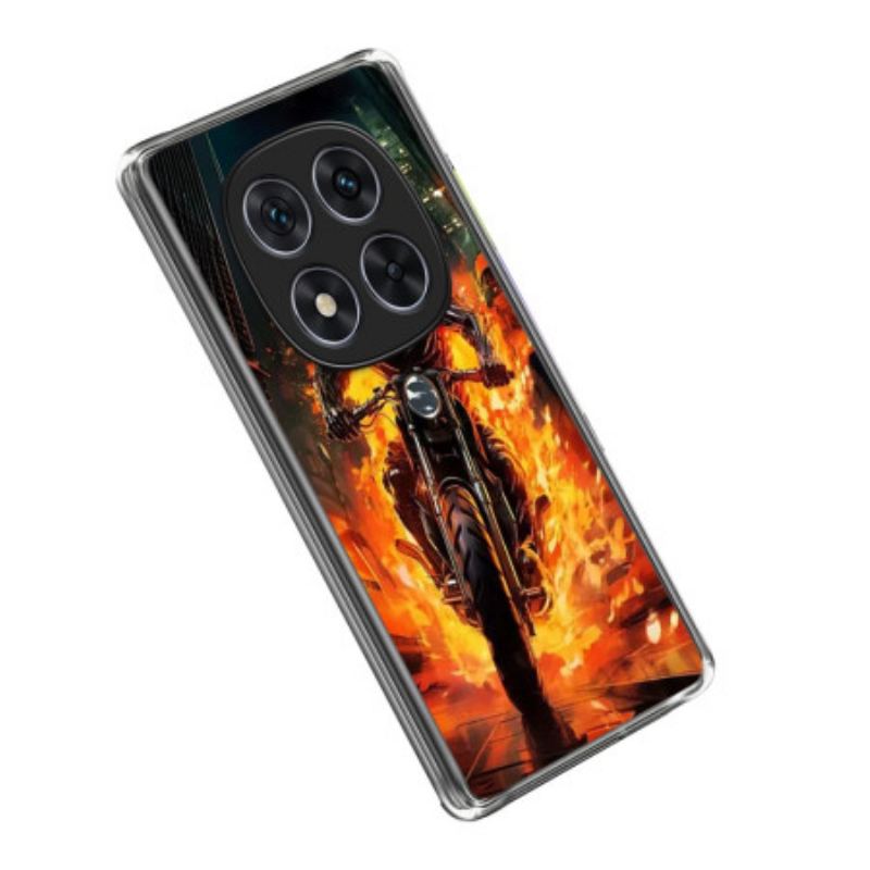 Coque Xiaomi Redmi Note 14 Pro 4G Chevalier de Flammes