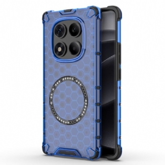 Coque Xiaomi Redmi Note 14 Pro 4G Compatible MagSafe Nid d'Abeille