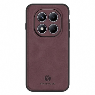 Coque Xiaomi Redmi Note 14 Pro 4G Effet Cuir ANNYOJO