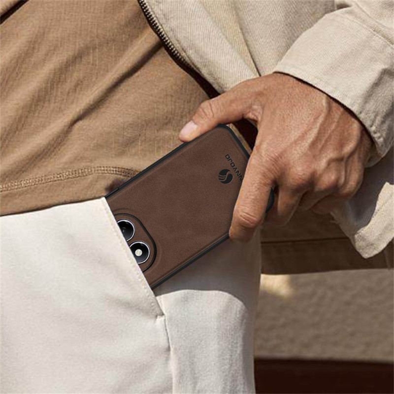 Coque Xiaomi Redmi Note 14 Pro 4G Effet Cuir ANNYOJO