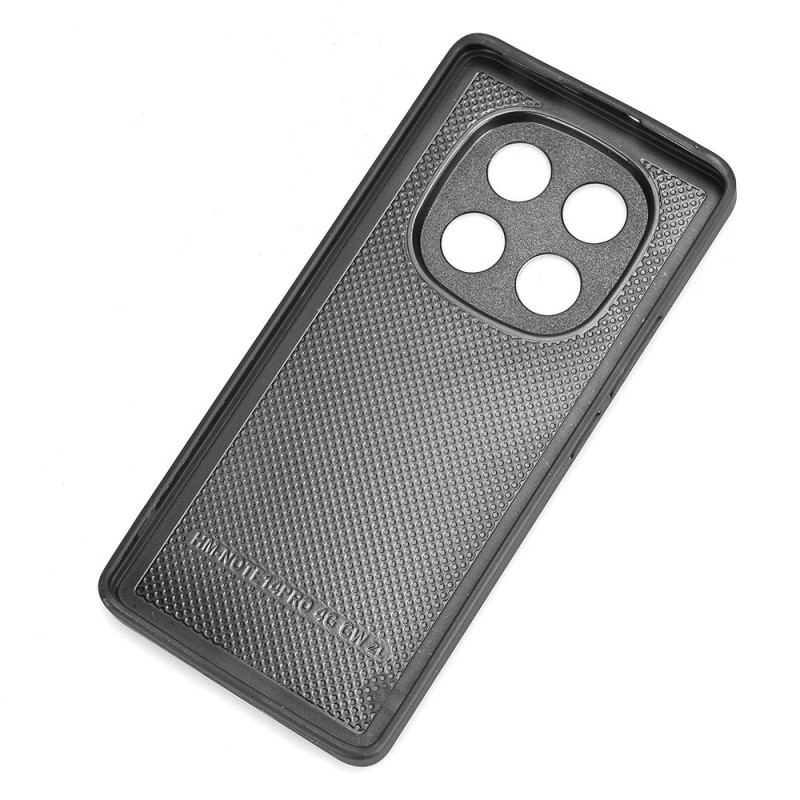 Coque Xiaomi Redmi Note 14 Pro 4G Effet Cuir Coutures