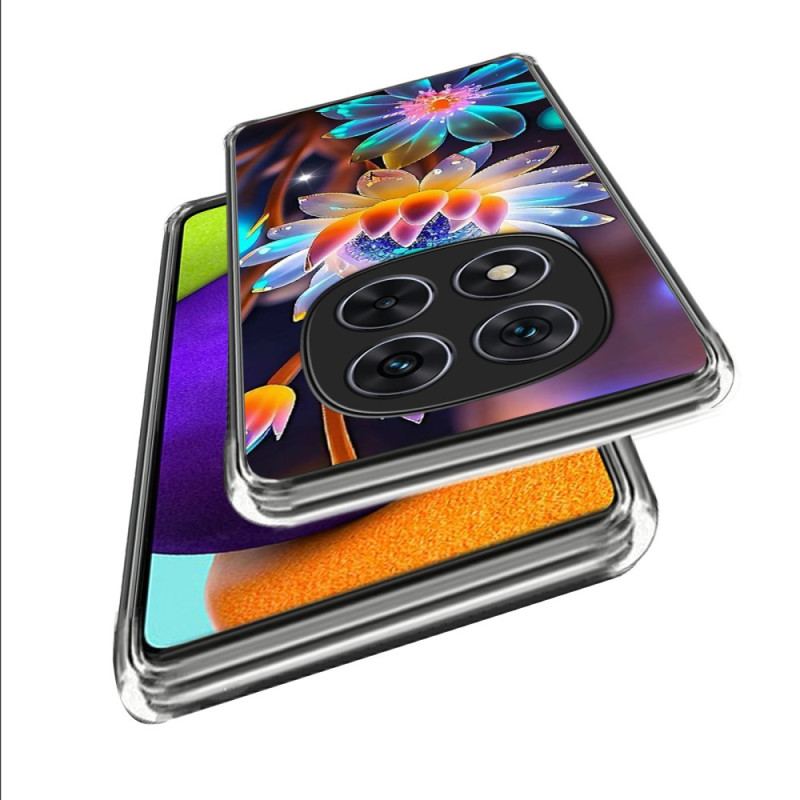 Coque Xiaomi Redmi Note 14 Pro 4G Fleurs Colorées