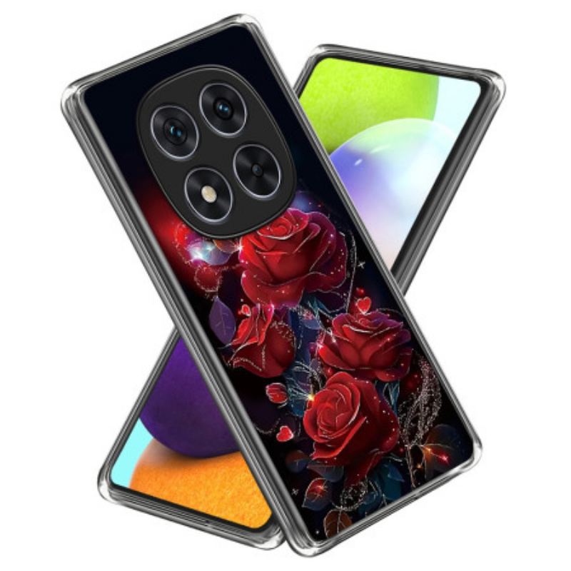 Coque Xiaomi Redmi Note 14 Pro 4G Roses Rouges