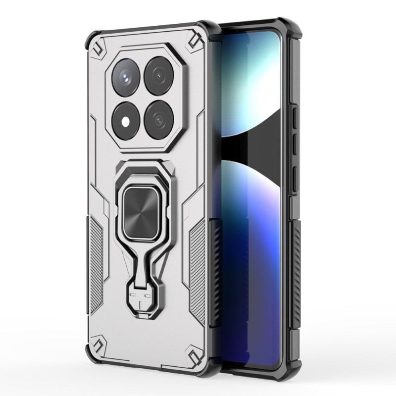 Coque Xiaomi Redmi Note 14 Pro 4G Ultra Résistante avec Support Rotatif