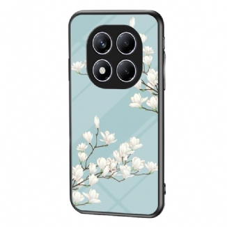 Coque Xiaomi Redmi Note 14 Pro 4G Verre Trempé Florale
