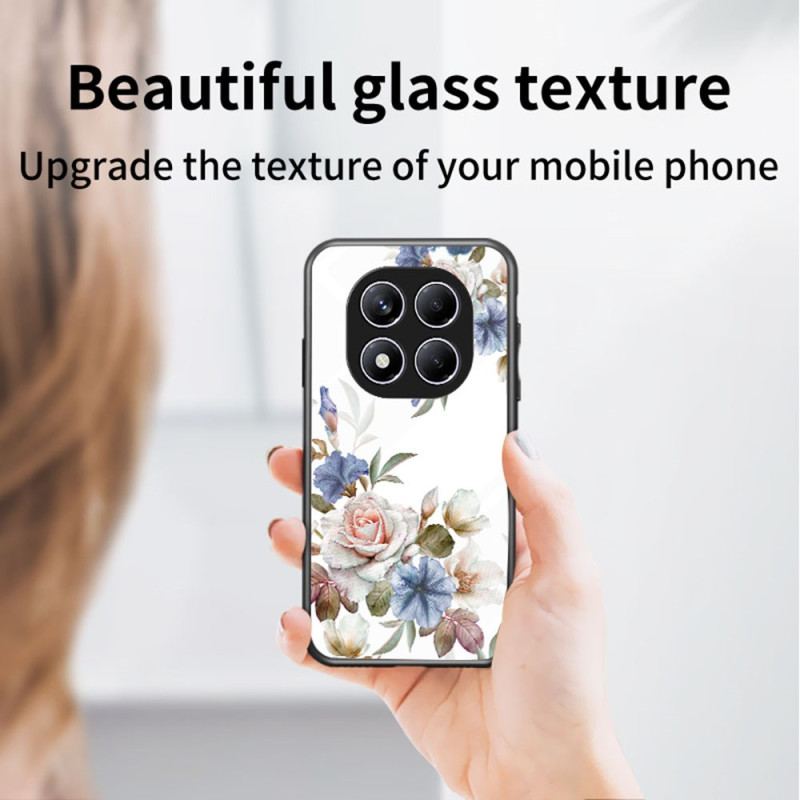Coque Xiaomi Redmi Note 14 Pro 4G Verre Trempé Florale