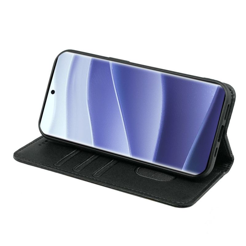 Flip Cover Xiaomi Redmi Note 14 Pro 4G Couture et Lanière