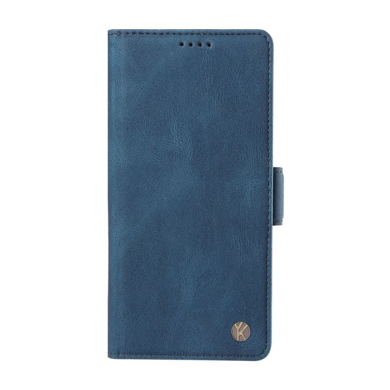 Flip Cover Xiaomi Redmi Note 14 Pro 4G Effet Daim YKATU