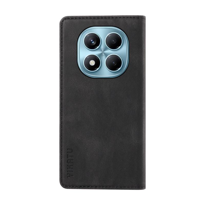 Flip Cover Xiaomi Redmi Note 14 Pro 4G Effet Daim YKATU