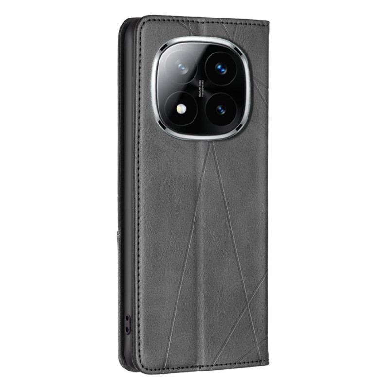 Flip Cover Xiaomi Redmi Note 14 Pro 4G Géométrie