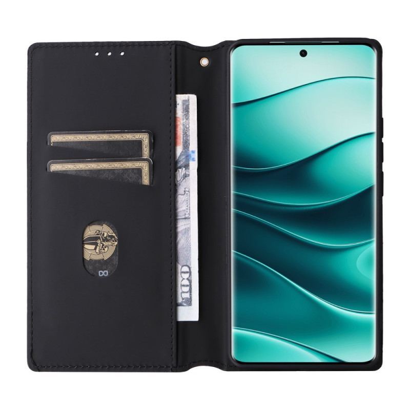 Flip Cover Xiaomi Redmi Note 14 Pro 4G Losanges 3D