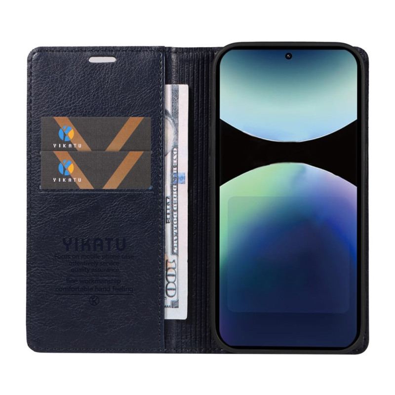 Flip Cover Xiaomi Redmi Note 14 Pro 4G Vintage YIKATU