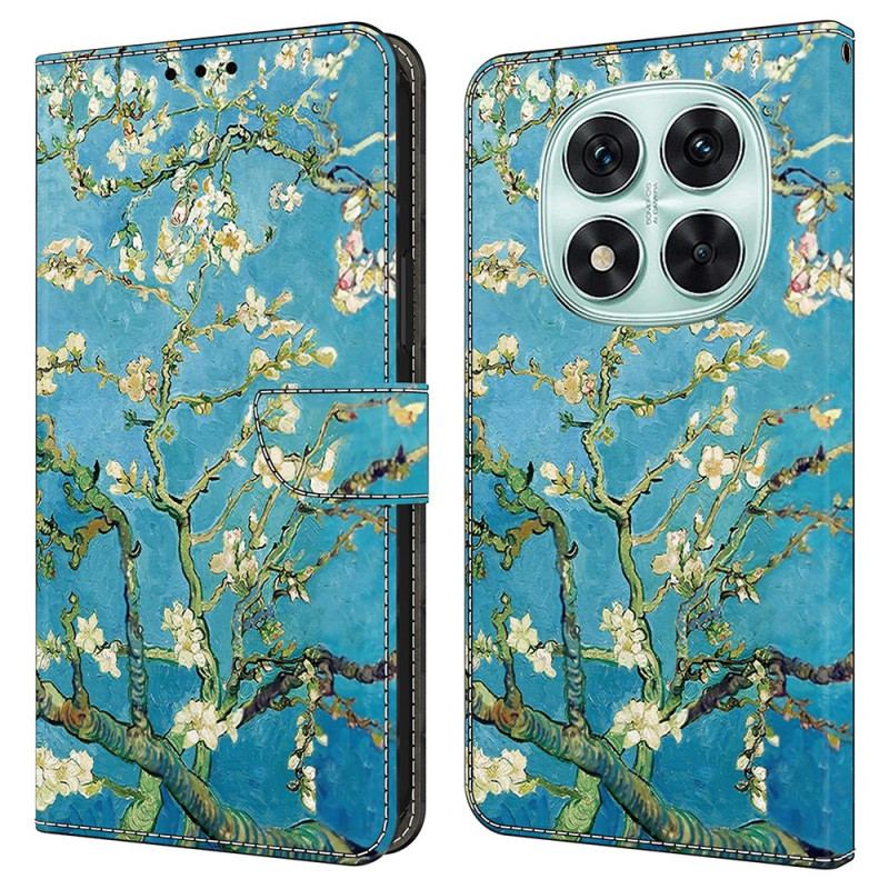 Housse Xiaomi Redmi Note 14 Pro 4G Branches Blanches