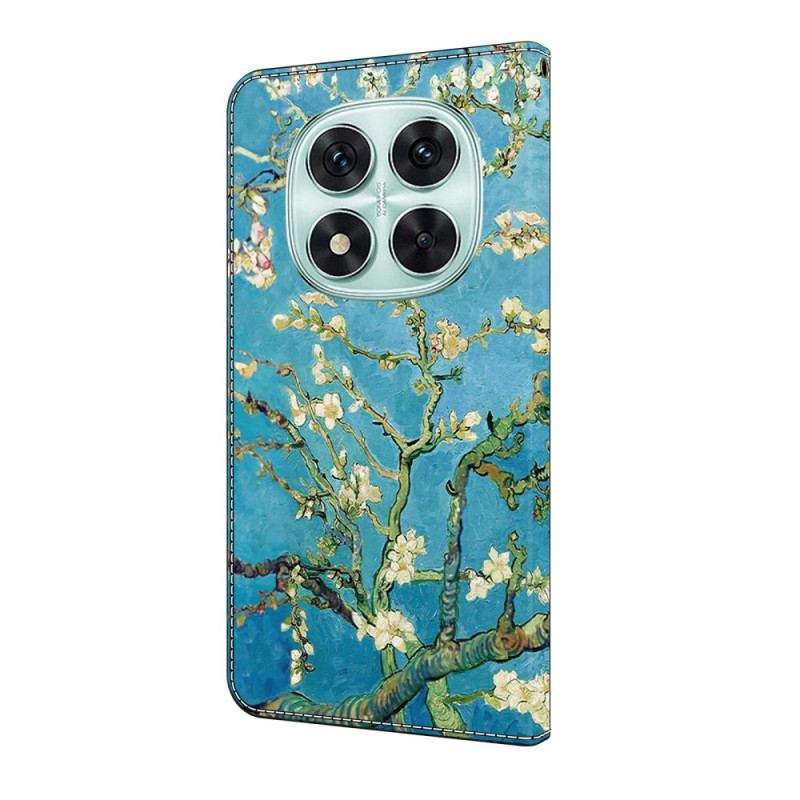 Housse Xiaomi Redmi Note 14 Pro 4G Branches Blanches