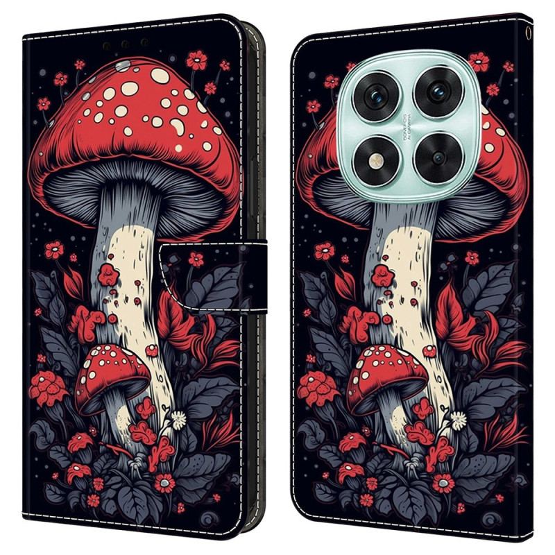 Housse Xiaomi Redmi Note 14 Pro 4G -Champignon Rouge