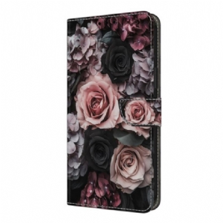 Housse Xiaomi Redmi Note 14 Pro 4G Décor Roses