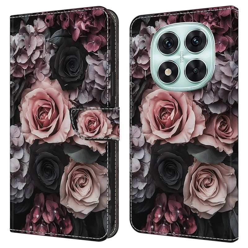 Housse Xiaomi Redmi Note 14 Pro 4G Décor Roses