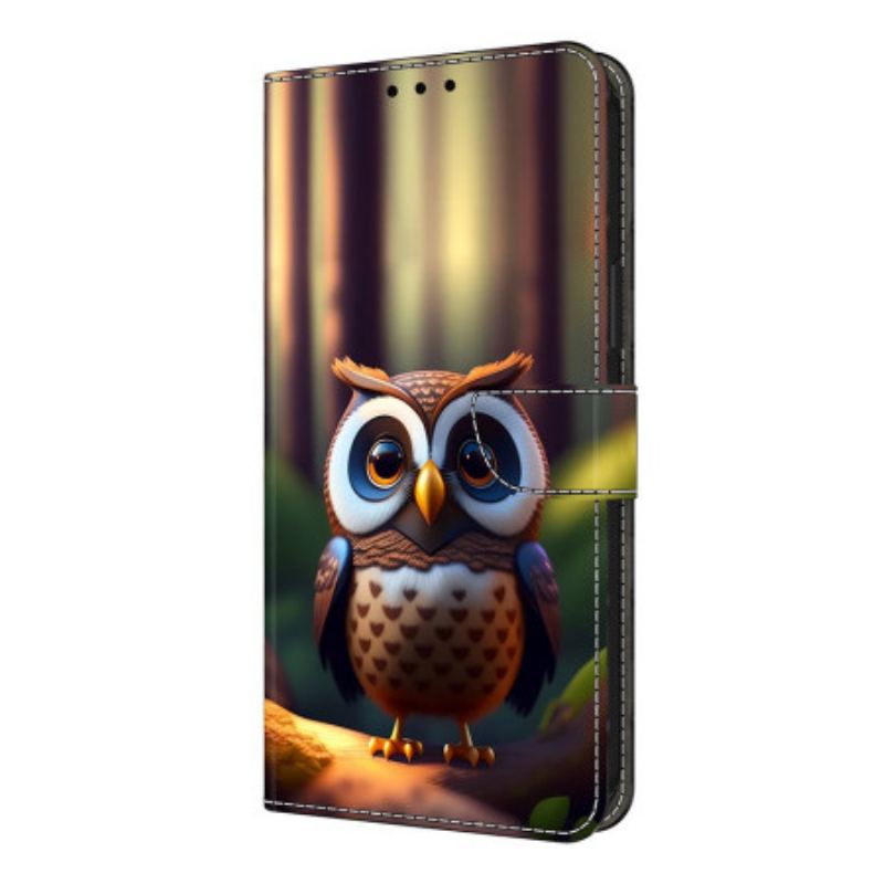 Housse Xiaomi Redmi Note 14 Pro 4G Hibou Brun
