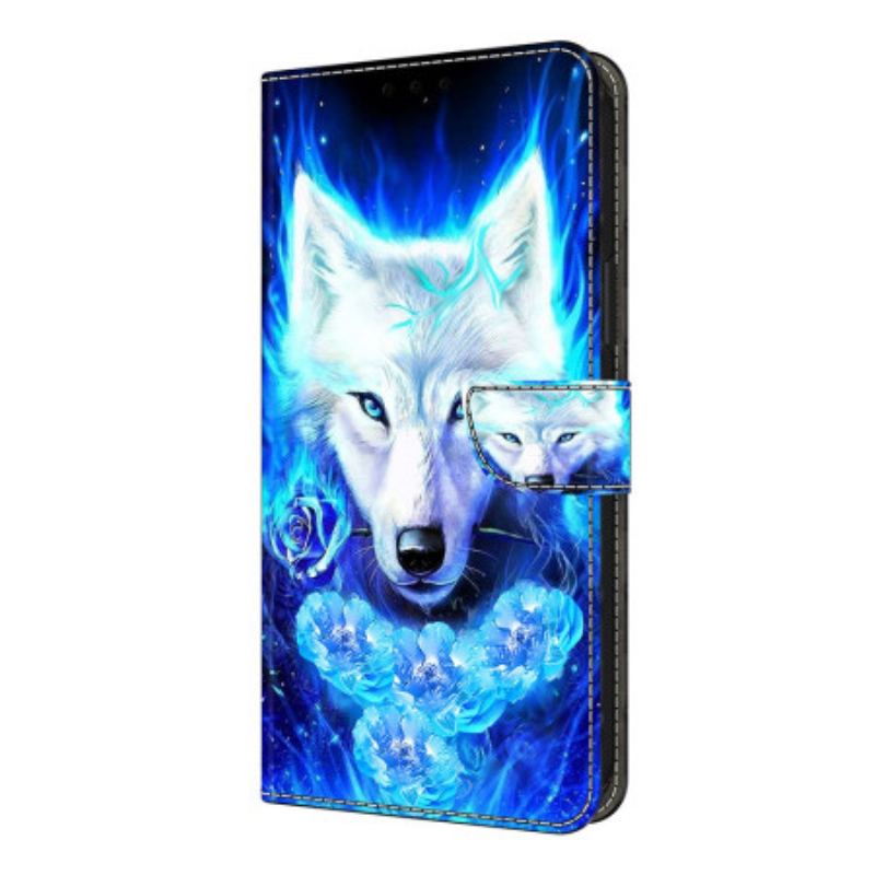Housse Xiaomi Redmi Note 14 Pro 4G Loup Blanc