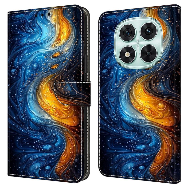 Housse Xiaomi Redmi Note 14 Pro 4G Motif liquide