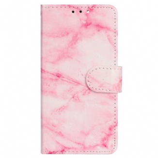 Housse Xiaomi Redmi Note 14 Pro 4G Motif Marbre Rose