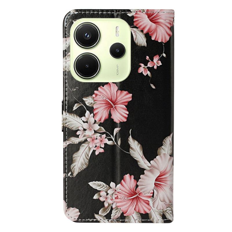Housse Xiaomi Redmi Note 14 Pro 4G Rhododendrons