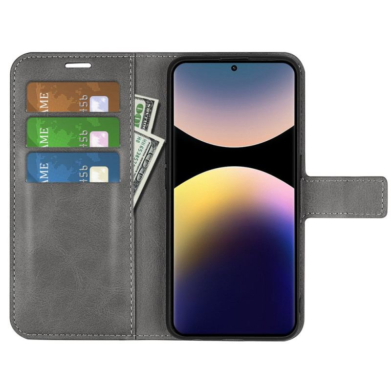 Housse Xiaomi Redmi Note 14 Pro 4G Style Cuir