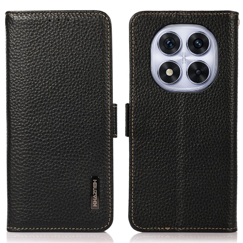 Housse Xiaomi Redmi Note 14 Pro 4G Vrai Cuir KHAZNEH