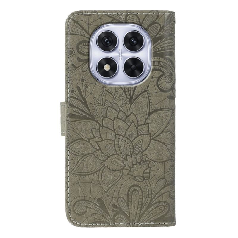 Housse Xiaomi Redmi Note 14 Pro 5G Dentelle Fleurs