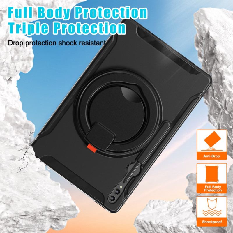 Coque Samsung Galaxy Tab S10 Ultra / S9 Ultra / S8 Ultra Anneau-Support Rotatif
