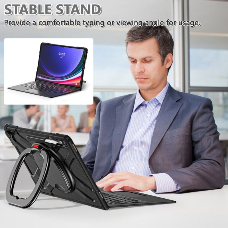 Coque Samsung Galaxy Tab S10 Ultra / S9 Ultra / S8 Ultra X910 Support et Poignée