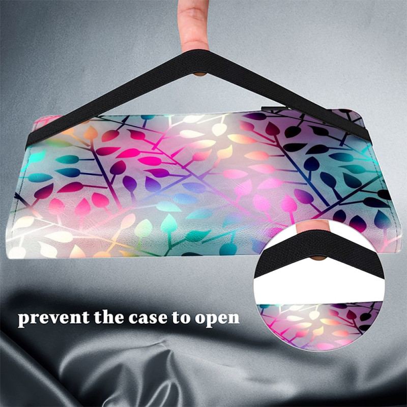 Étui Samsung Galaxy Tab S10 Ultra / S9 Ultra Feuilles d'Érable