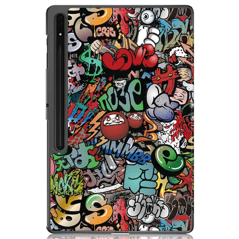 Smart Samsung Galaxy Tab S10 Ultra / S9 Ultra Graffiti