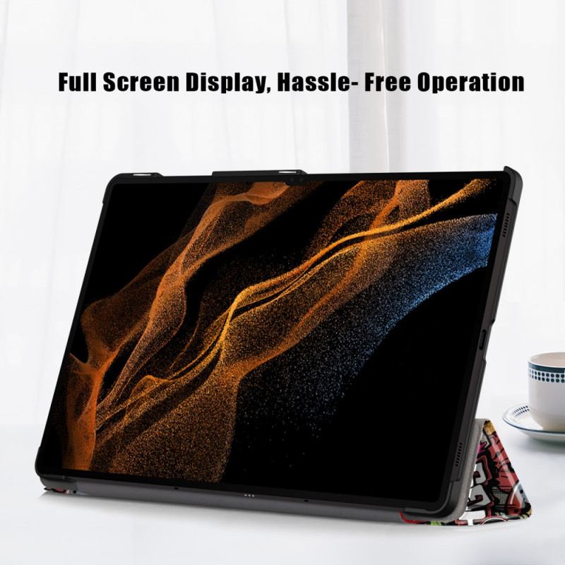 Smart Samsung Galaxy Tab S10 Ultra / S9 Ultra Graffiti