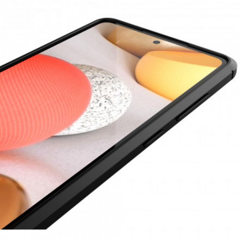 Coque Samsung Galaxy A52 4G / A52 5G / A52s 5G Effet Cuir Litchi Double Line