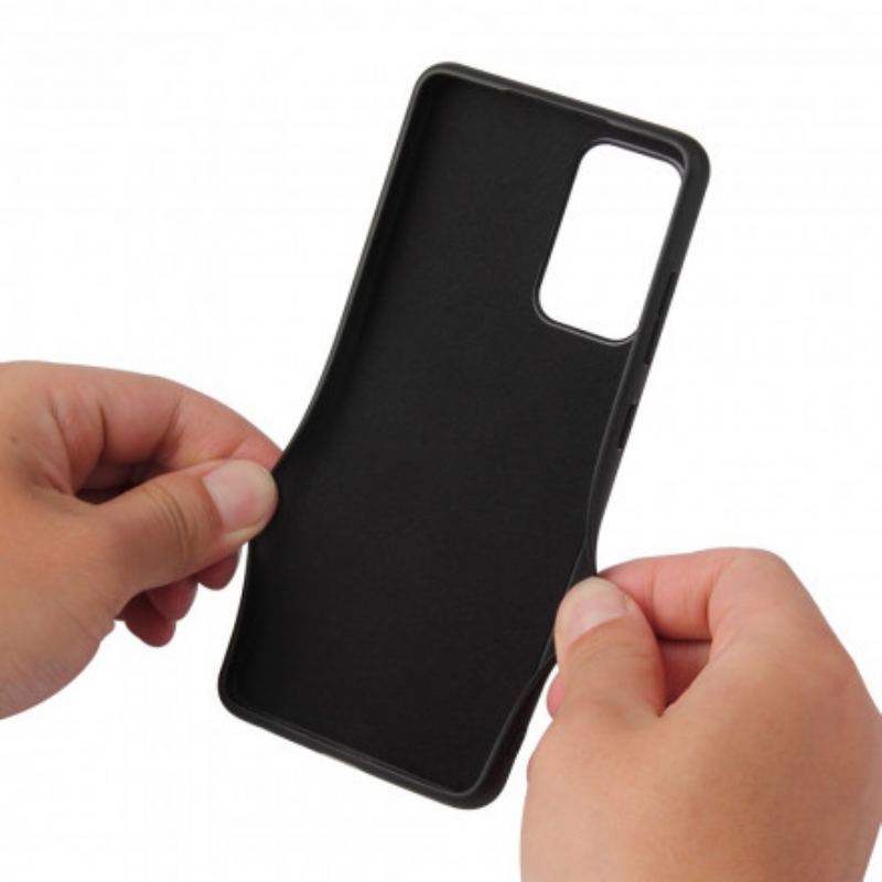 Coque Samsung Galaxy A52 4G / A52 5G / A52s 5G Fibre Carbone Anneau-Support