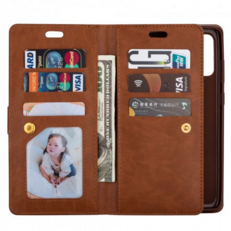 Housse Samsung Galaxy A52 4G / A52 5G / A52s 5G Porte-Monnaie avec Lanière