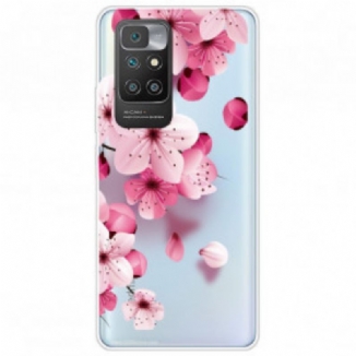 Coque Xiaomi Redmi 10 Petites Fleurs Roses