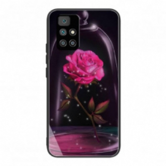 Coque Xiaomi Redmi 10 Verre Trempé Rose Magique