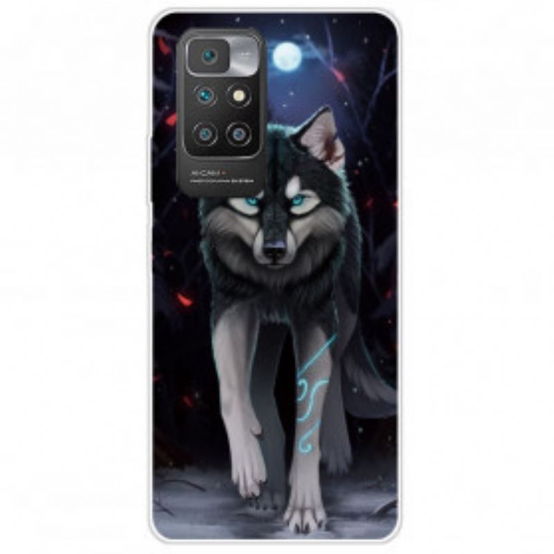 Coque Xiaomi Redmi 10 Wolf